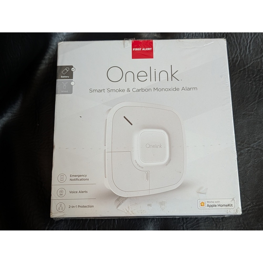 First Alert Onelink Smart Smoke Carbon Monoxide Alarm Apple HomeKit 1042136 NEW